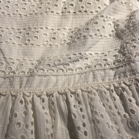 Chelsea and Violet White Eyelet Sun Dress - Picture 2 of 8